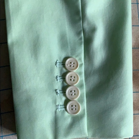 J.CREW Light Green Fully-Lined Blazer Size 6 - Picture 4 of 15